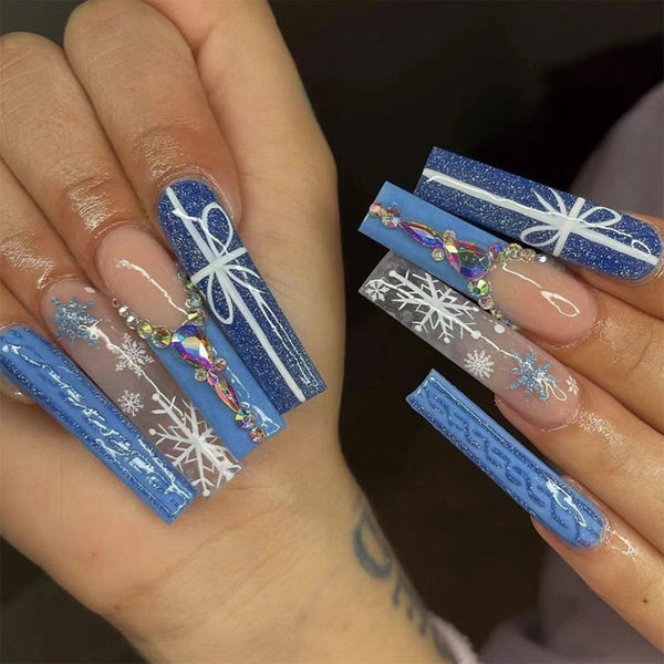 12 Sizes-24 Pcs Press On Nails JP2779