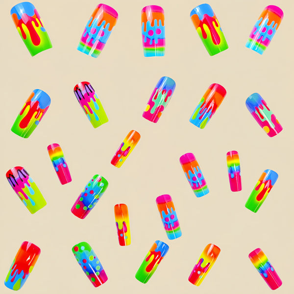 12 Sizes-24 Pcs Press On Nails Y778