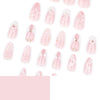 12 Sizes-24 Pcs Press On Nails JP3855