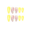 12 Sizes-24 Pcs Press On Nails JP1674