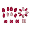 12 Sizes-24 Pcs Press On Nails Y1531