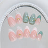 12 Sizes-24 Pcs Press On Nails Z1078