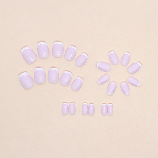 12 Sizes-24 Pcs Press On Nails W770