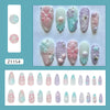 12 Sizes-24 PcsPress On Nails Z1154