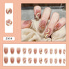 12 Sizes-24 Pcs Press On Nails Z404