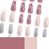 12 Sizes-24 Pcs Press On Nails JP3043