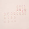 12 Sizes-24 Pcs Press On Nails W1953