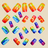 12 Sizes-24 Pcs Press On Nails Y1261