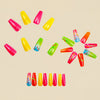 12 Sizes-24 Pcs Press On Nails Y1499