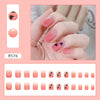 12 Sizes-24 Pcs Press On Nails R563