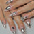 12 Sizes-24 Pcs Press On Nails JP2381