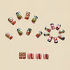 12 Sizes-24 Pcs Press On Nails Y1210