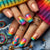 12 Sizes-24 Pcs Press On Nails Y551