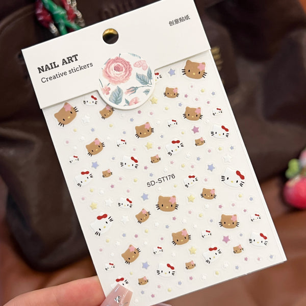 5D Nail Art Sticker 5DST176