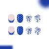 12 Sizes-24 Pcs Press On Nails C1780