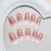 12 Sizes-24 Pcs Press On Nails R935