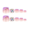 12 Sizes-24 Pcs Press On Nails JP4251