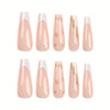 12 Sizes-24 Pcs Press On Nails JP3089