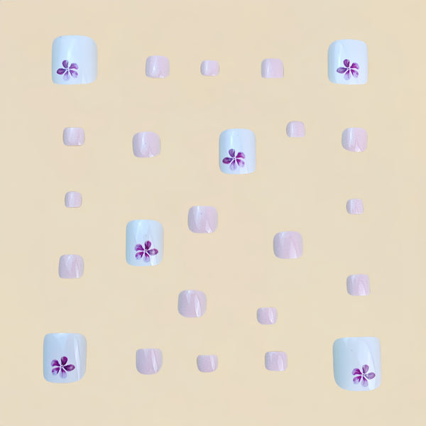 12 Sizes-24 Pcs Press On Nails Y997