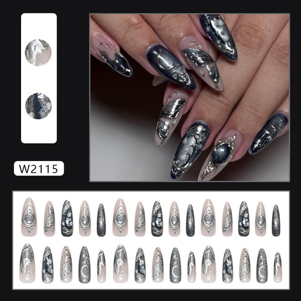 30 Pcs Press On Nails W2115