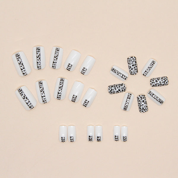 12 Sizes-24 Pcs Press On Nails W567