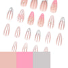 12 Sizes-24 Pcs Press On Nails JP4284
