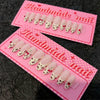 12 Sizes-24 Pcs Press On Nails SP174