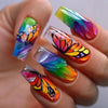 12 Sizes-24 Pcs Press On Nails Y1857