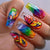 12 Sizes-24 Pcs Press On Nails Y1857