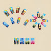 12 Sizes-24 Pcs Press On Nails Y916