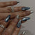 12 Sizes-24 Pcs Press On Nails Z1317
