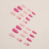 12 Sizes-24 Pcs Press On Nails W588