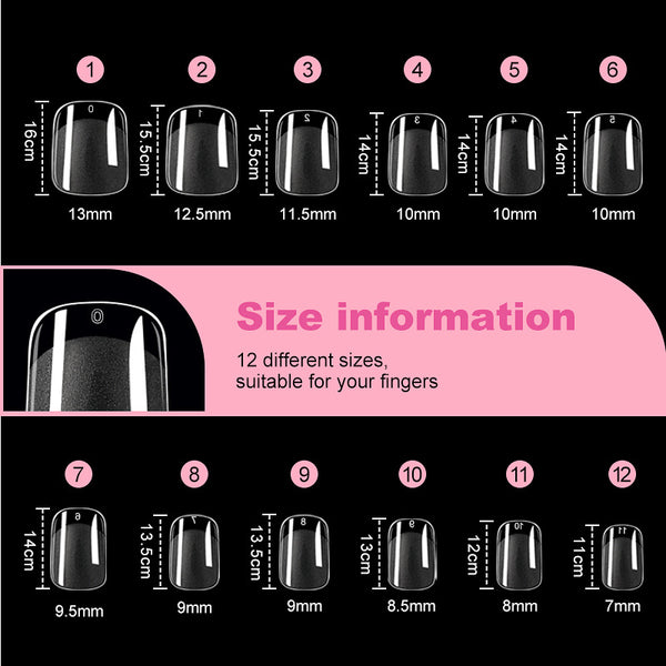 120 Pcs Press On Nails BP006