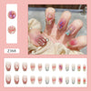 12 Sizes-24 Pcs Press On Nails Z362