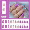 12 Sizes-24 Pcs Press On Nails W405