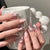 12 Sizes-24 Pcs Press On Nails W245