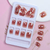 Glossy Medium Square Press on Nails