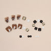 12 Sizes-24 Pcs Press On Nails F061