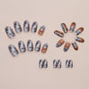 12 Sizes-24 Pcs Press On Nails W1859
