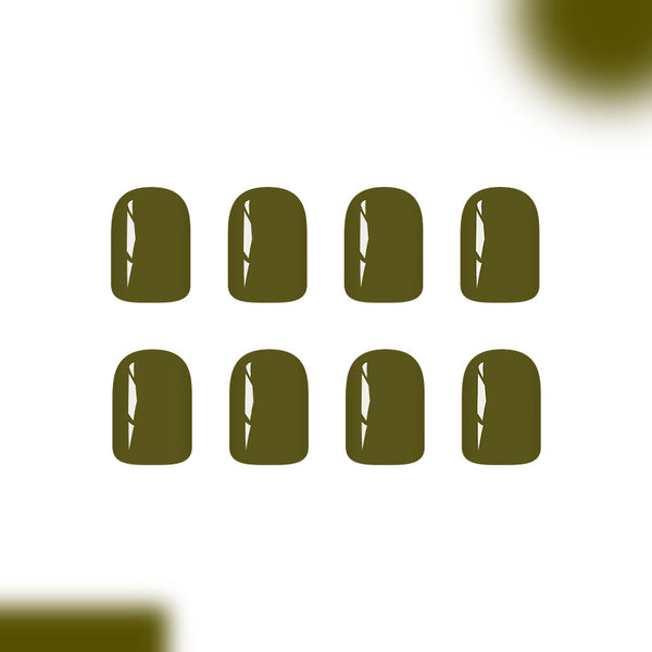 12 Sizes-24 Pcs Press On Nails C1197
