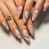 12 Sizes-24 Pcs Press On Nails JP2988