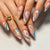 12 Sizes-24 Pcs Press On Nails JP2988