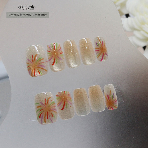 30 Pcs Press On Nails MY003
