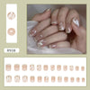 12 Sizes-24 Pcs Press On Nails R938