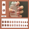 12 Sizes-24 Pcs Press On Nails R860