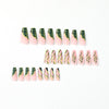 12 Sizes-24 Pcs Press On Nails JP2091