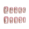 12 Sizes-24 Pcs Press On Nails SP133