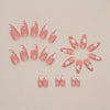 12 Sizes-24 Pcs Press On Nails W643