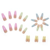12 Sizes-24 Pcs Press On Nails W121
