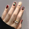 12 Sizes-24 Pcs Press On Nails R308